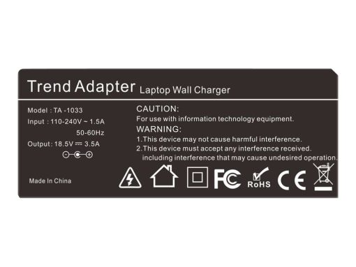 trend 65watt stromforsyningsadapter 3