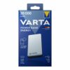 Varta Energy Stromforsorjningsbank 20000 mAh 74 Wh 15 Watt 3 utdatakontakter 2 x USB 24 pin USB C