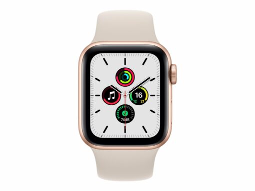 apple watch se gps 40 mm beige guld smart ur 1