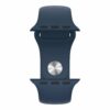 apple watch se gps cellular 40mm silver aluminium case with abyss blue 2