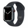 apple watch series 7 gps cellular 41 mm sort smart ur