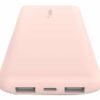 belkin boost charge powerbank 10000mah pink 5