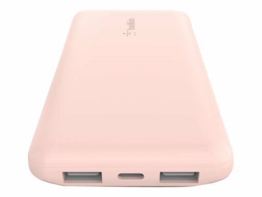 belkin boost charge powerbank 10000mah pink 5