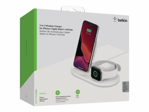 belkin boost charge tradlos opladningsstander 75watt 17