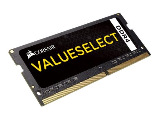 corsair value select ddr4 16gb 2133mhz cl15 ikke ecc so dimm 260 pin