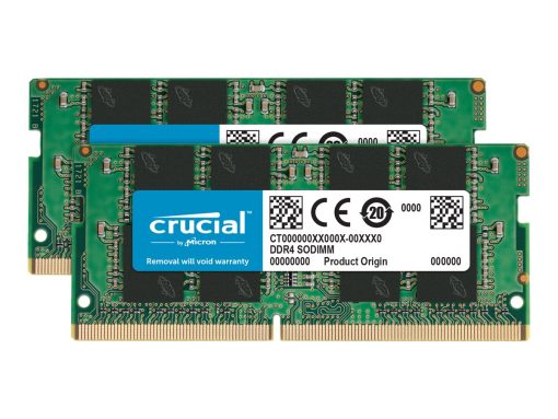 crucial ddr4 32gb kit 3200mhz cl22 ikke ecc so dimm 260 pin