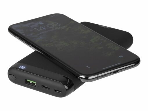 deltaco pb q1001 tradlos power bank 10000mah sort 3