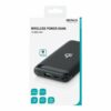 deltaco pb q1001 tradlos power bank 10000mah sort 5