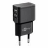 goobay stromforsyningsadapter 12watt europlug strom cee 7 16 1