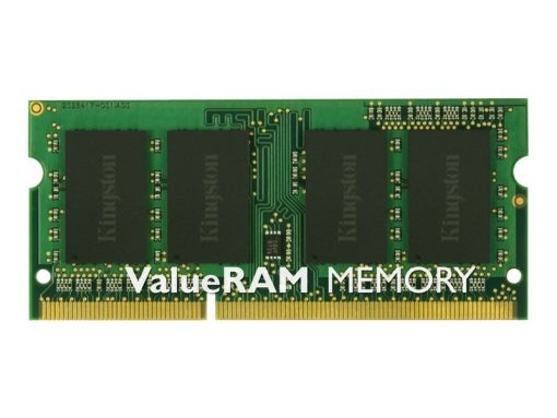 kingston valueram ddr3 4gb 1600mhz cl11 ikke ecc so dimm 204 pin