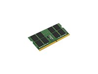 kingston valueram ddr4 16gb 3200mhz cl22 ikke ecc so dimm 260 pin