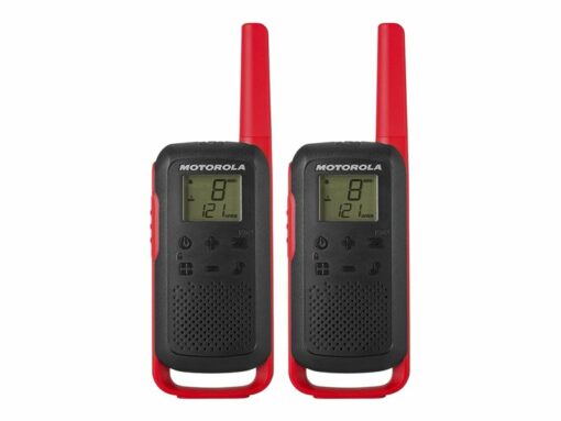 motorola talkabout t62 tovejs radio 16 kanaler 8km taleomrade 1