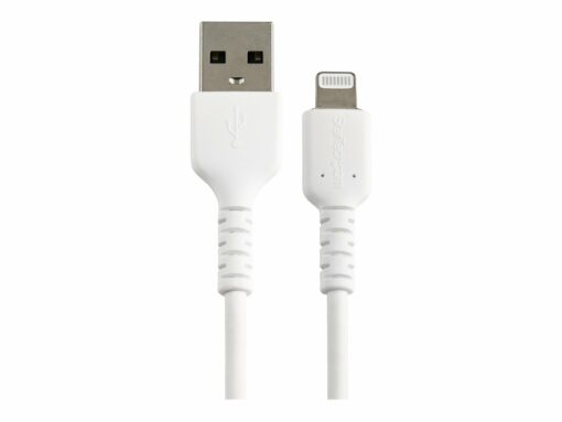 startechcom 15cm durable usb a to lightning cable white usb type a to 1