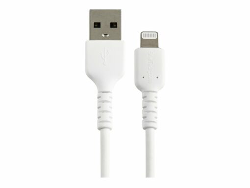 startechcom 15cm durable usb a to lightning cable white usb type a to 2