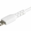 startechcom 15cm durable usb a to lightning cable white usb type a to 4