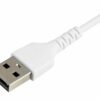 startechcom 15cm durable usb a to lightning cable white usb type a to 8