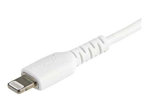 startechcom 15cm durable usb a to lightning cable white usb type a to 9