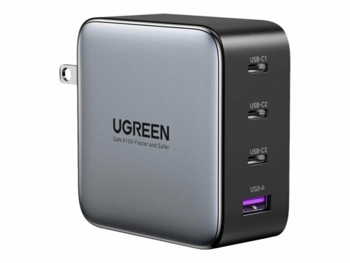 ugreen stromforsyningsadapter 100watt strom 2 polet