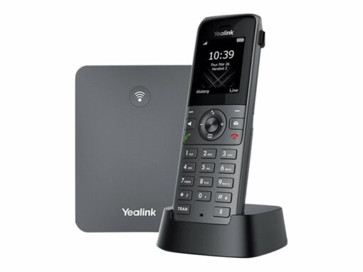 yealink w73p ledningsfri voip telefon space grey klassisk gra 2