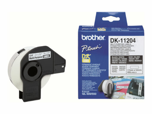 brother dk 11204 etiketter til flere formal 17 x 54 mm 400etikette r 2