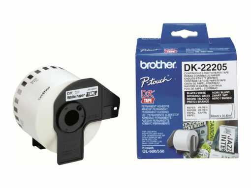 brother dk 22205 termokopieringspapir 6 2 cm x 30 5 m 3