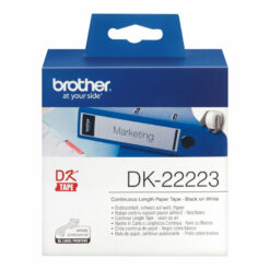 brother dk 22223 fortlobende maerkater 5 cm x 30 5 m 1rulle r