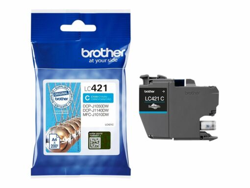 brother lc 421c cyan 200 sider 2