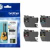brother lc421val 4pack ink cartridge up to 500 pages with dr security tag 1