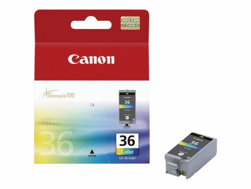 canon cli 36 color farve cyan magenta gul sort 249 sider