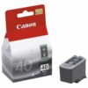 canon pg 40bk pigmenteret sort 1