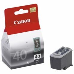canon pg 40bk pigmenteret sort 1