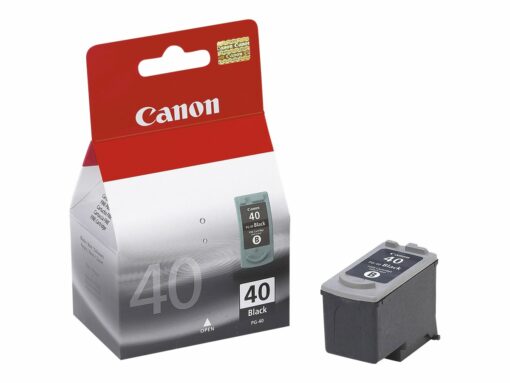 canon pg 40bk pigmenteret sort 1