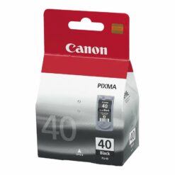 canon pg 40bk pigmenteret sort