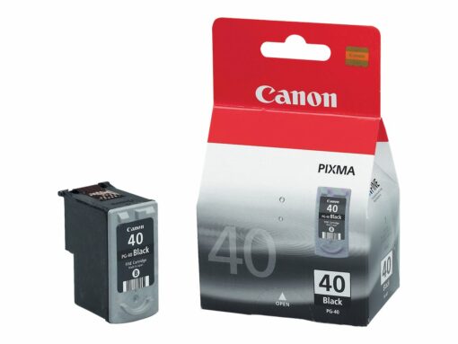 canon pg 40bk pigmenteret sort 3