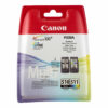 canon pg 510 cl 511 multi pack sort farve cyan magenta gul 300 sider 1