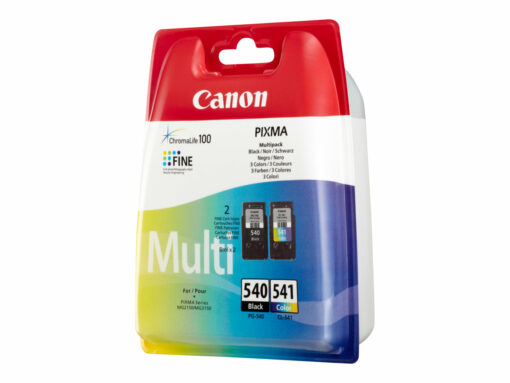 canon pg 540 cl 541 multipack sort farve cyan magenta gul 180 sider 1