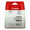 canon pg 545 cl 546 multipack sort farve cyan magenta gul 180 sider