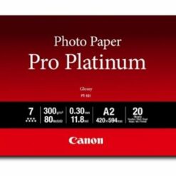 canon pro platinum pt 101 fotopapir a2 420 x 594 mm 20ark
