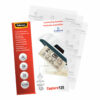 fellowes laminating pouches capture 125 micron laminerings poser a4 210 x 2