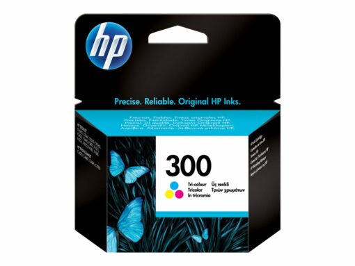 hp 300 farve cyan magenta gul 165 sider