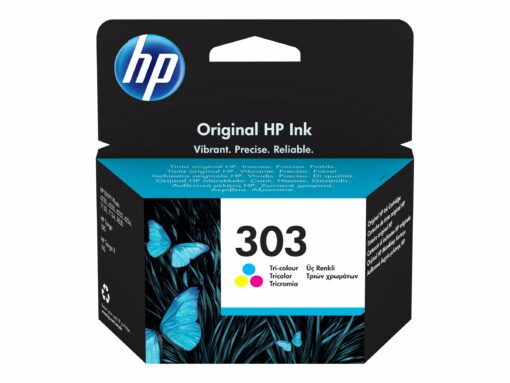 hp 303 farve cyan magenta gul 165 sider