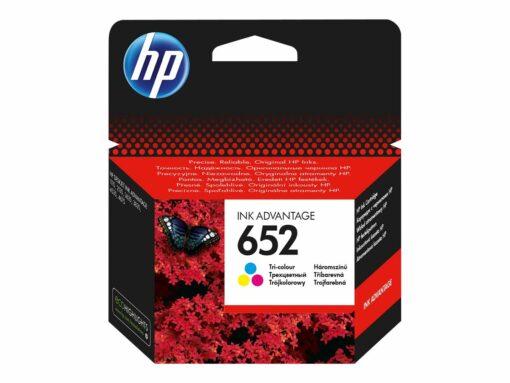 hp 652 farve cyan magenta gul 200 sider