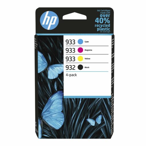 hp 932 6zc71ae 4 pack color ink blaekpatron cyan magenta yellow black