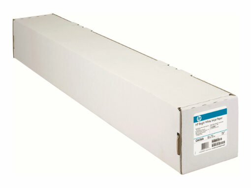 hp bright white inkjet paper papir 91 4 cm x 45 7 m 1rulle r