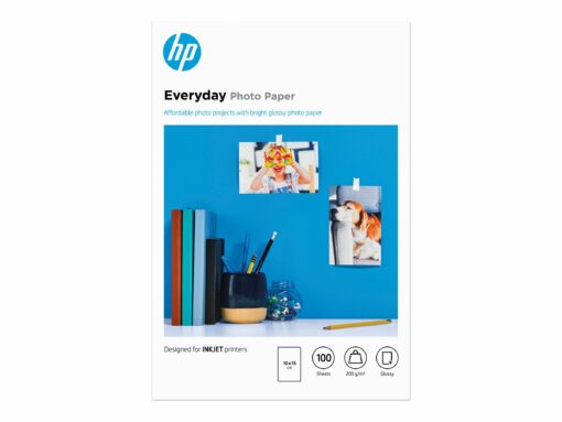 hp everyday photo paper fotopapir 100 x 150 mm 100ark 2