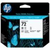 hp printhoved blaekprinter gra foto sort 1