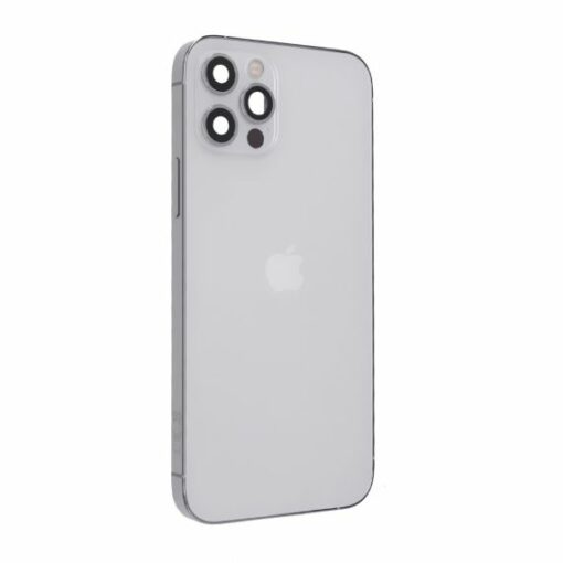 iphone 12 pro baksida komplett ram silver 5