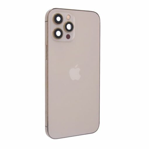 iphone 12 pro max baksida komplett ram guld 5