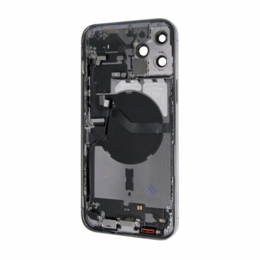 iphone 12 pro max baksida komplett ram silver 2