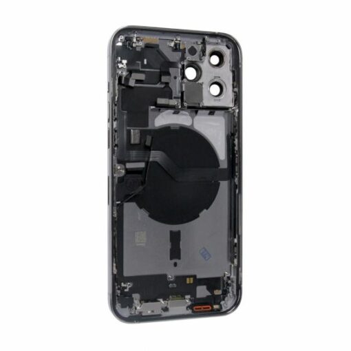 iphone 12 pro max baksida komplett ram silver 3